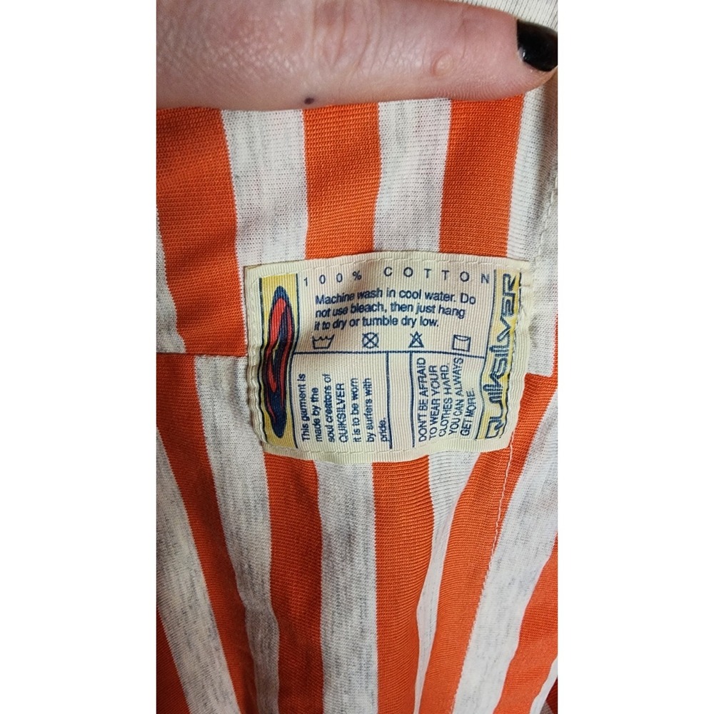 Vintage 80s Quicksilver Creators T Shirt Size L - Picture 4 of 5